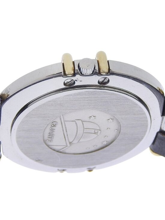 OMEGA Constellation Watches goldDial Stainless Steel/leather Quartz Analog... main image 6